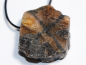 Preview: cross stone with cord or silver 925