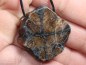 Preview: cross stone with cord or silver 925