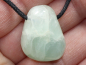 Preview: prehnite with cord or silver 925