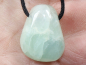 Preview: prehnite with cord or silver 925