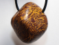 Preview: snake jasper with cord or silver 925