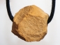 Preview: gelber Jaspis mit Band oder Silber 925