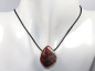 Preview: jasper-chalcedony with cord or silver 925