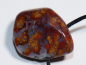 Preview: jasper-chalcedony with cord or silver 925