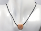 Preview: fire opal with cord or silver 925