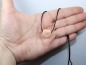Preview: fire opal with cord or silver 925