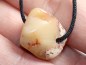 Preview: fire opal with cord or silver 925