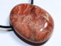 Preview: brecciated jasper with cord or silver 925
