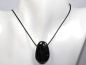 Preview: hypersthene with cord or silver 925