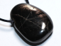 Preview: hypersthene with cord or silver 925