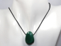 Preview: malachite with cord or silver 925