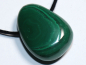 Preview: malachite with cord or silver 925