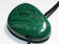 Preview: malachite with cord or silver 925