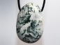 Preview: tree agate with cord or silver 925