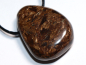 Preview: bronzite with cord or silver 925