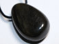 Preview: gold obsidian with cord or silver 925