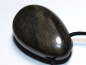 Preview: gold obsidian with cord or silver 925