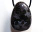 Preview: gabbro with cord or silver 925