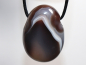 Preview: Botswana agate with cord or silver 925