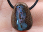 Preview: Boulder opal with cord