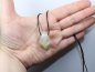 Preview: Prasiolith mit Band oder Silber 925