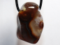 Preview: fire agate with cord or silver 925