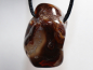 Preview: fire agate with cord or silver 925