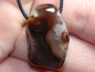 Preview: fire agate with cord or silver 925