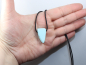 Preview: turquoise with cord or silver 925