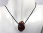 Preview: jasper-chalcedony with cord or silver 925
