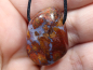Preview: jasper-chalcedony with cord or silver 925