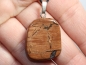 Preview: amulet stone with cord or silver 925