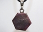 Preview: ruby with cord or silver 925