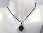 Preview: ruby with cord or silver 925