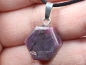 Preview: ruby with cord or silver 925