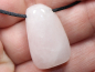 Preview: rose quartz with cord or silver 925