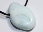 Preview: blue calcite with cord or silver 925