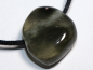 Preview: actinolite quartz with cord or silver 925