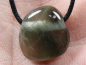 Preview: actinolite quartz with cord or silver 925