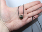 Preview: actinolite quartz with cord or silver 925