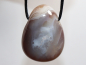 Preview: Botswana-Achat mit Band oder Silber 925