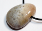 Preview: Botswana-Achat mit Band oder Silber 925