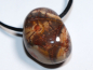 Preview: bird's eye jasper with cord or silver 925