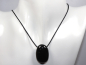 Preview: black tourmaline (Schorl) with cord or silver 925