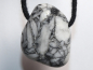 Preview: pinolite with cord or silver 925