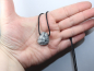 Preview: pinolite with cord or silver 925