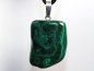 Preview: Malachit mit Band oder Silber 925