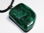Preview: Malachit mit Band oder Silber 925