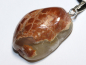 Preview: amulet stone with cord or silver 925