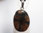 Preview: cross stone with cord or silver 925
